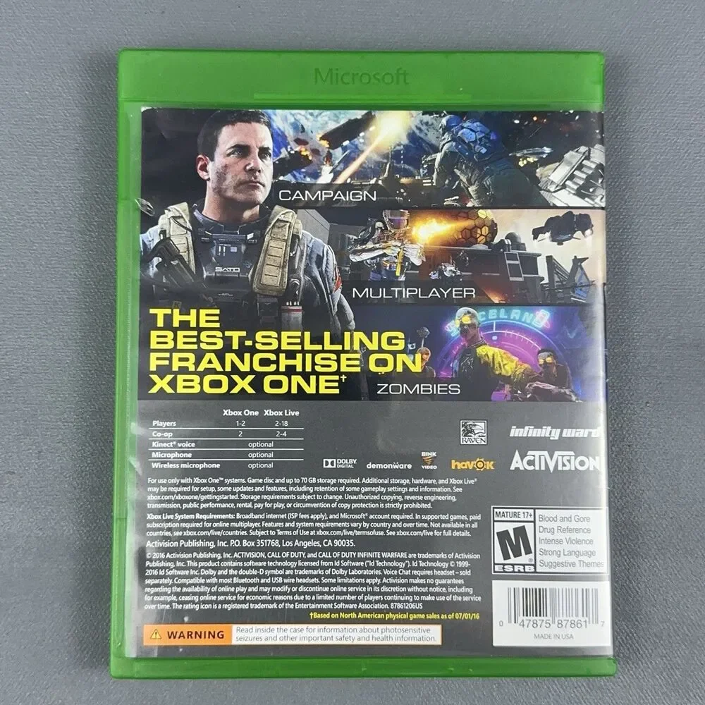 Call of Duty Infinite Warfare Xbox One